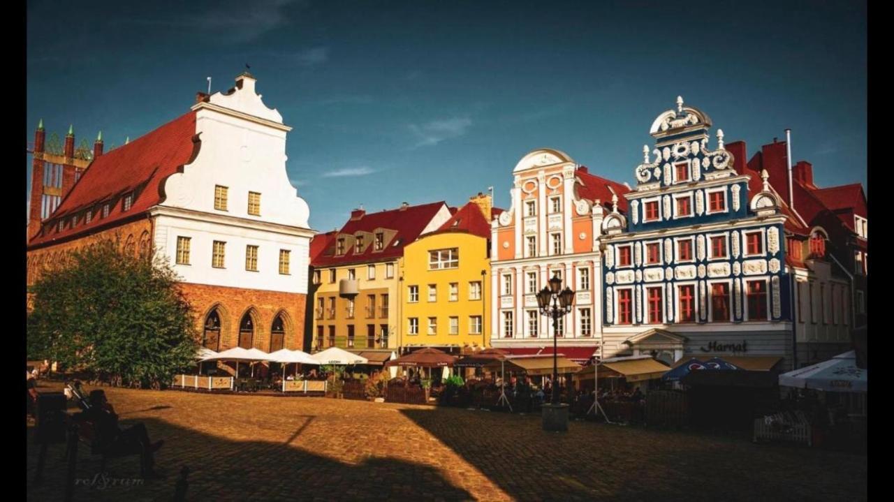 Black Pearl De Luxe Apartments View Kaskada Szczecin Dış mekan fotoğraf